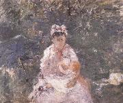 Berthe Morisot Lactation Germany oil painting artist